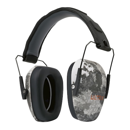 Ultrx Shield Passive Earmuff, Veil Tac Gray Camo 4160